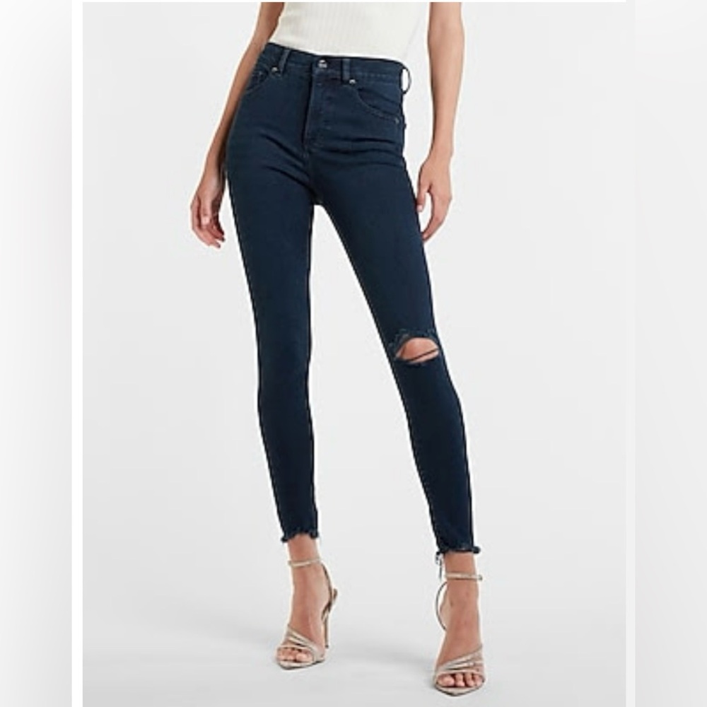 NWT express skinny jean size 6 long